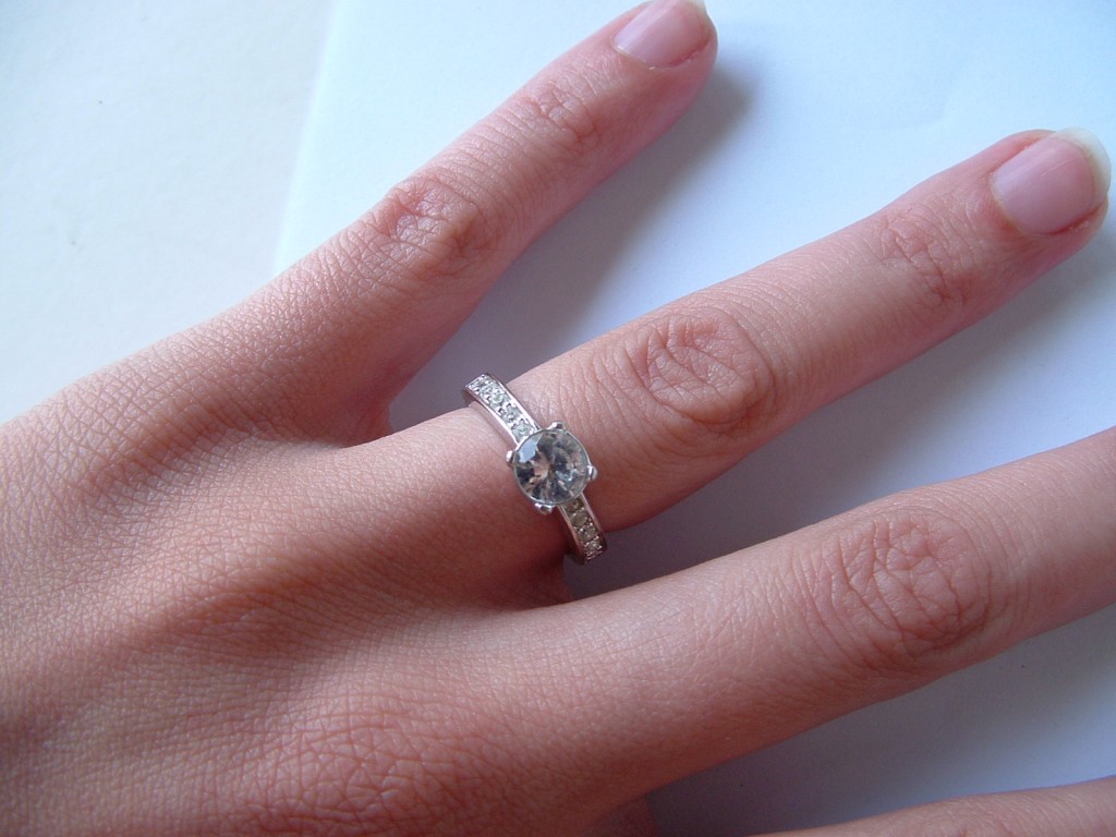 Engagement ring.